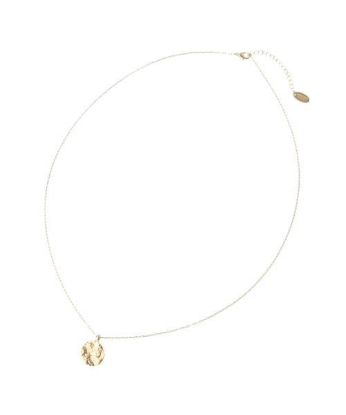 AMERICAN HOLIC（アメリカンホリック）の「テクスチャーコインネックレス（ネックレス・レディース・ゴールド/シルバー・FREE）」の14枚目の写真