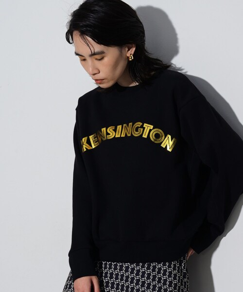 GALLEST（ギャレスト）の「ロゴ裏毛トップス（スウェット・レディース・ブラック/オフホワイト/グレー・38）」の20枚目の写真