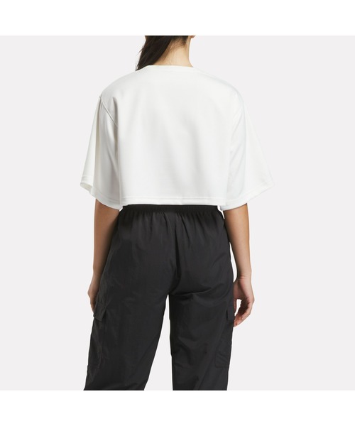 Reebok(リーボック)の「チーム トップ / TEAM TOP(Tシャツ/カットソー・レディース・ホワイト・XX-LARGE/SMALL/MEDIUM/LARGE/X-LARGE)」の6枚目の写真