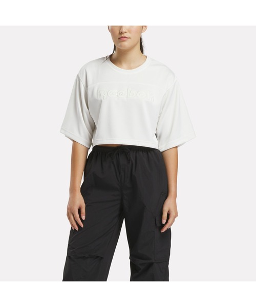 Reebok(リーボック)の「チーム トップ / TEAM TOP(Tシャツ/カットソー・レディース・ホワイト・XX-LARGE/SMALL/MEDIUM/LARGE/X-LARGE)」の7枚目の写真