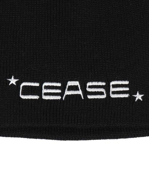 WEGO（ウィゴー）の「WEGO/CEASEロゴシングルニットワッチ（ニットキャップ/ビーニー・レディース・オフホワイト/グレー/ブラック・FREE）」の9枚目の写真