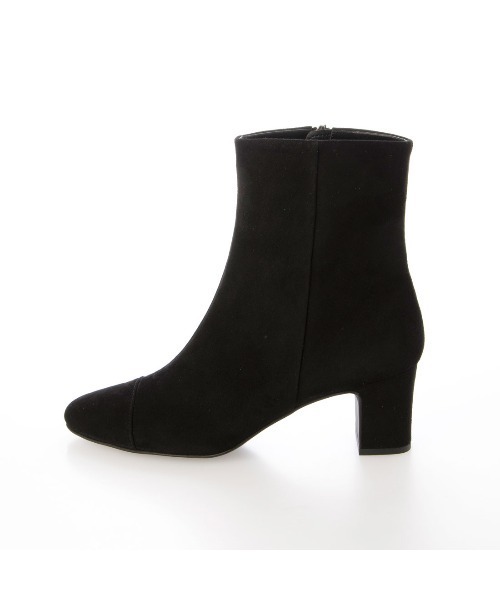 Mode et Jacomo（モードエジャコモ）の「コンビデザインショートブーツ（ブーツ・レディース・クリアブラック/ブラック系その他6/ストーン・23.5cm/23cm/24.5cm/24cm/22.5cm）」の5枚目の写真