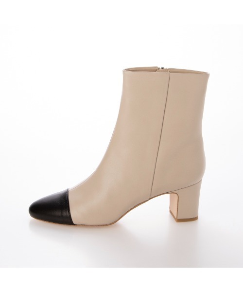 Mode et Jacomo（モードエジャコモ）の「コンビデザインショートブーツ（ブーツ・レディース・クリアブラック/ブラック系その他6/ストーン・23.5cm/23cm/24.5cm/24cm/22.5cm）」の18枚目の写真