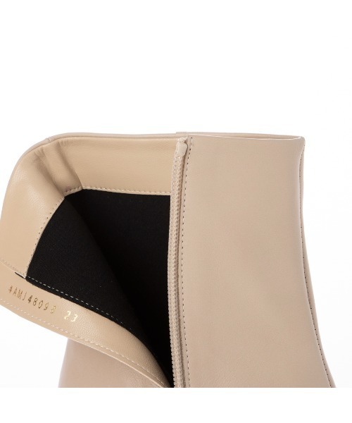 Mode et Jacomo（モードエジャコモ）の「コンビデザインショートブーツ（ブーツ・レディース・クリアブラック/ブラック系その他6/ストーン・23.5cm/23cm/24.5cm/24cm/22.5cm）」の22枚目の写真