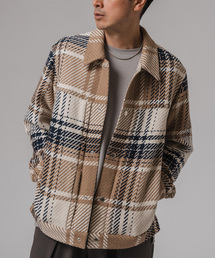 EDIFICE | DEVEAUX(デヴォー) バスケットチェック トラッカー ジャケット(その他アウター)