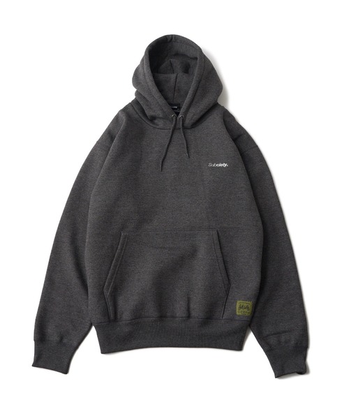 Subciety(サブサエティ)の「Trademark hoodie(ベスト・メンズ・ネイビー/ブラック/グレー/チャコール・XX-LARGE/X-LARGE/LARGE/MEDIUM/SMALL/X-SMALL)」の14枚目の写真