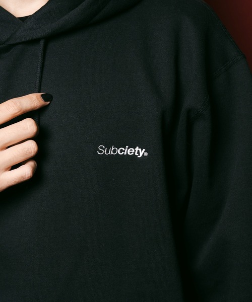 Subciety(サブサエティ)の「Trademark hoodie(ベスト・メンズ・ネイビー/ブラック/グレー/チャコール・XX-LARGE/X-LARGE/LARGE/MEDIUM/SMALL/X-SMALL)」の18枚目の写真