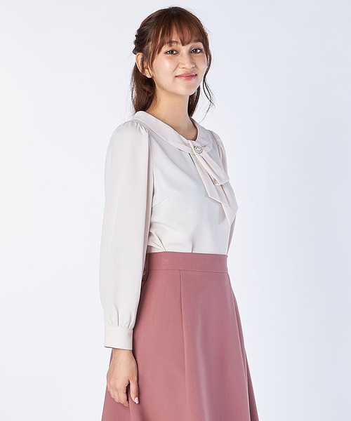 P_他_10)LAISS´E PASSE´ブラウス M 薄手 サイズ38