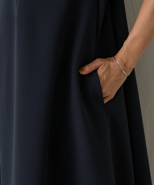 LIVETART（リヴェタート）の「《LIVETART》ドットヘムレイヤードワンピース（ワンピース・レディース・ブラック・FREE）」の8枚目の写真