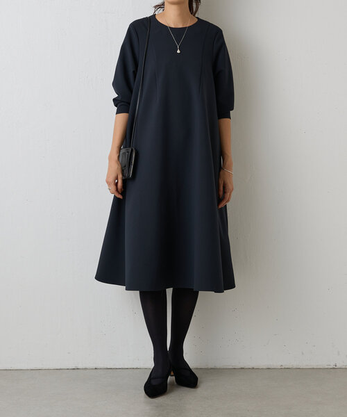 LIVETART（リヴェタート）の「《LIVETART》ドットヘムレイヤードワンピース（ワンピース・レディース・ブラック・FREE）」の13枚目の写真