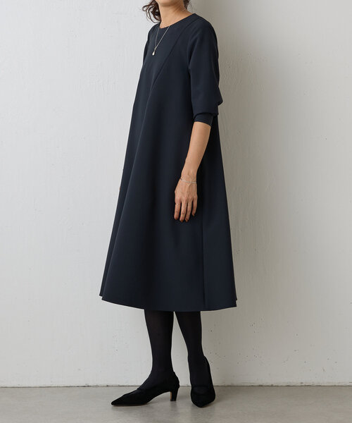 LIVETART（リヴェタート）の「《LIVETART》ドットヘムレイヤードワンピース（ワンピース・レディース・ブラック・FREE）」の14枚目の写真