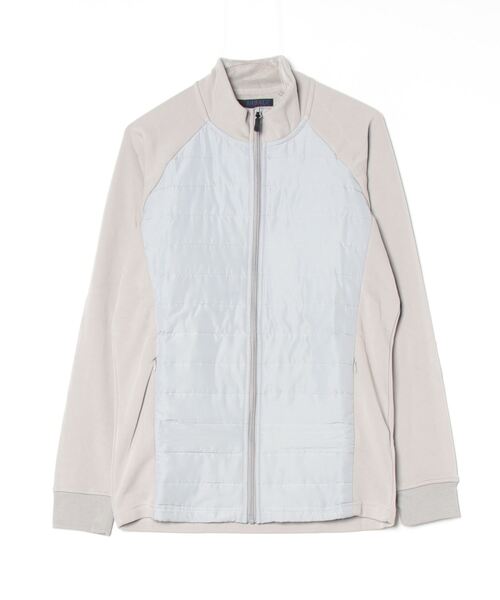 ARCADE(アーケード)の「フェイクダウンスタンドブルゾン /表側フェイクダウン×裏側スウェット 裏地シャギーボアフリース素材(ダウンジャケット/コート・メンズ・グレー/ブラック/ホワイト/ネイビー・M/L/LL)」の21枚目の写真