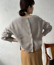 DouDou | ファーウール2WAYカーディガン(カーディガン/ボレロ)