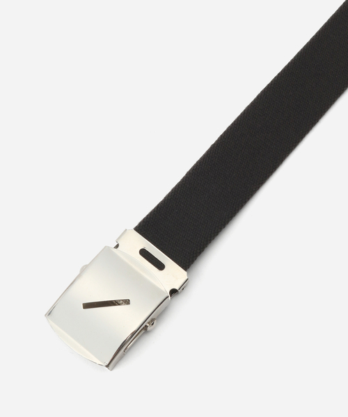Saturdays NYC（サタデーズ ニューヨークシティ ）の「SLASH BUCKLE G.I BELT（ベルト・メンズ・チャコールグレー/ホワイト/ブラック・FREE）」の4枚目の写真