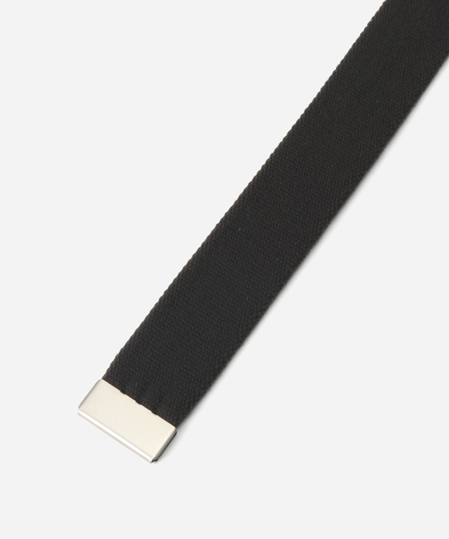 Saturdays NYC（サタデーズ ニューヨークシティ ）の「SLASH BUCKLE G.I BELT（ベルト・メンズ・チャコールグレー/ホワイト/ブラック・FREE）」の6枚目の写真