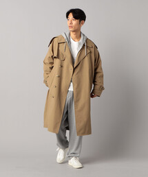 メンズのトレンチコート（イエロー/黄色系）ファッション通販 - ZOZOTOWN