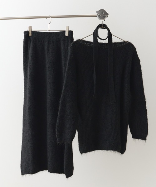 セットアップ ニットプルオーバー＆ロングスカート（ニット/セーター）｜ROOPTOKYO（ループトウキョウ）