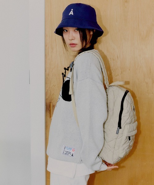 ALAND（エーランド）の「【UNISEX】ALAND／キルティングバック（バックパック/リュック・レディース・ベージュ/ブラック・FREE）」の14枚目の写真