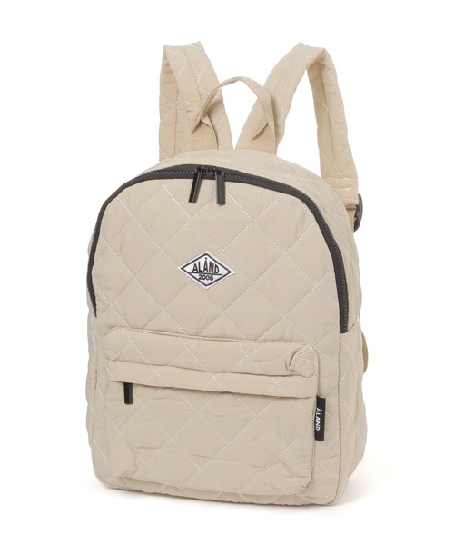 ALAND（エーランド）の「【UNISEX】ALAND／キルティングバック（バックパック/リュック・レディース・ベージュ/ブラック・FREE）」の15枚目の写真