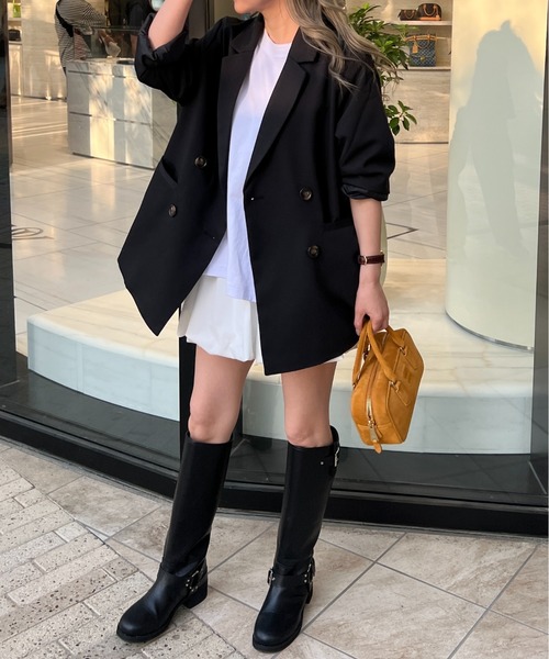 セール】サイドベルト付きロングブーツ（ブーツ）｜StyleSea