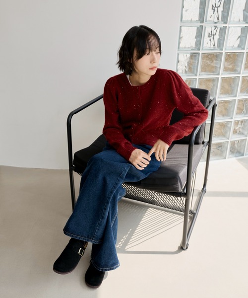 UNE MANSION(ユヌマンション)の「ボストンスウェードスリッパ(サンダル・レディース・ブラウン/ブラック/ベージュ・24.0cm/23.0cm/25.0cm)」の4枚目の写真