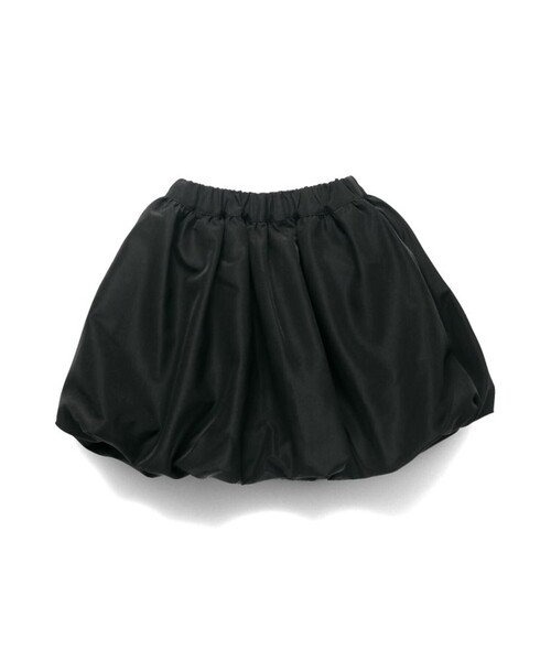 BRANSHES（ブランシェス）の「【b.+A 】金子綾/バルーンスカート（スカート・キッズ・ブラック/シルバー・XL/S/L/M）」の3枚目の写真