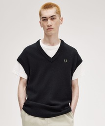 フレッドペリー FRED PERRY Tilden Vest チルデン ベスト FRED PERRY フレッドペリー チルデン ベスト ストライプド V