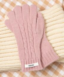WEGO | WEGO/ケーブル編みグローブ(手袋)