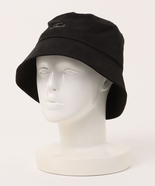 FRUIT OF THE LOOM（フルーツオブザルーム）の「【78】【FRUIT OF THE LOOM】BUCKET HAT（ハット・レディース・ベージュ/ブラック・ﾌﾘ-）」の8枚目の写真