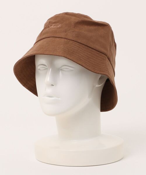 FRUIT OF THE LOOM（フルーツオブザルーム）の「【78】【FRUIT OF THE LOOM】BUCKET HAT（ハット・レディース・ベージュ/ブラック・ﾌﾘ-）」の9枚目の写真