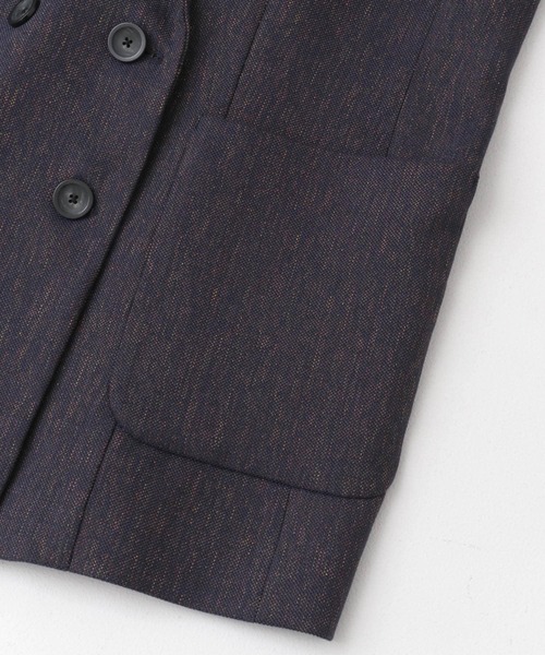 URBAN RESEARCH ROSSO WOMEN(アーバンリサーチ ロッソ)の「ツイードオーバージャケット(その他アウター・レディース・ネイビー/グレー・36/38)」の11枚目の写真