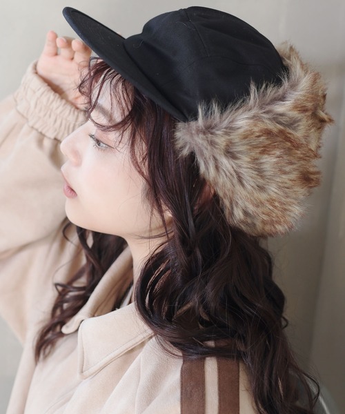 福袋 売れ残り セール】【2色展開】ツイル生地フライトキャップ（キャップ 帽子