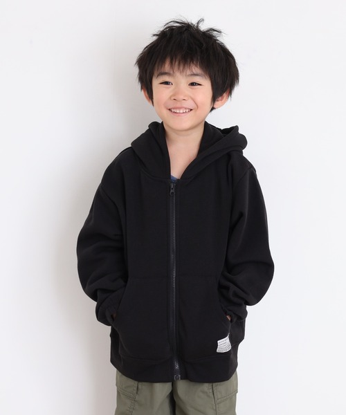 セール】裏起毛 BIG ZIPパーカー フーディー KIDS（パーカー