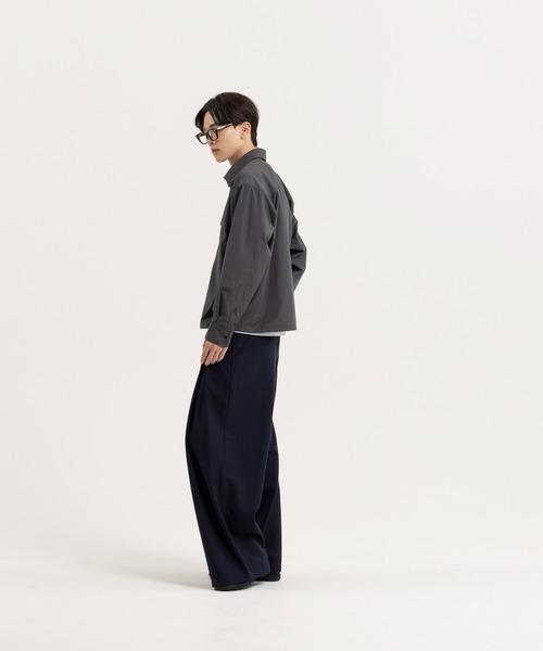 Nanmo.（ナンモ）の「ベルテッドストレートスラックス（スラックス・メンズ・Navy・SMALL/MEDIUM/LARGE）」の10枚目の写真