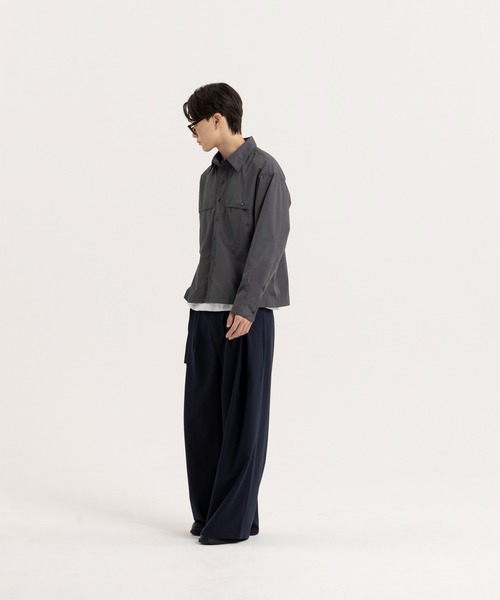 Nanmo.（ナンモ）の「ベルテッドストレートスラックス（スラックス・メンズ・Navy・SMALL/MEDIUM/LARGE）」の11枚目の写真
