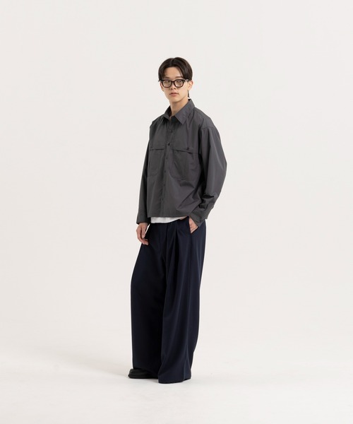 Nanmo.（ナンモ）の「ベルテッドストレートスラックス（スラックス・メンズ・Navy・SMALL/MEDIUM/LARGE）」の7枚目の写真