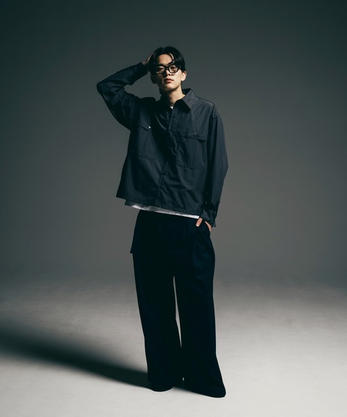 Nanmo.（ナンモ）の「ベルテッドストレートスラックス（スラックス・メンズ・Navy・SMALL/MEDIUM/LARGE）」の18枚目の写真