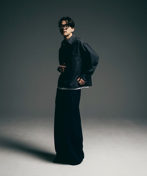 Nanmo.（ナンモ）の「ベルテッドストレートスラックス（スラックス・メンズ・Navy・SMALL/MEDIUM/LARGE）」の19枚目の写真