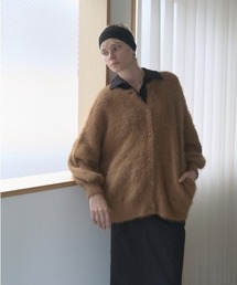Fairy shaggy cardigan シャギーニットカーディガン