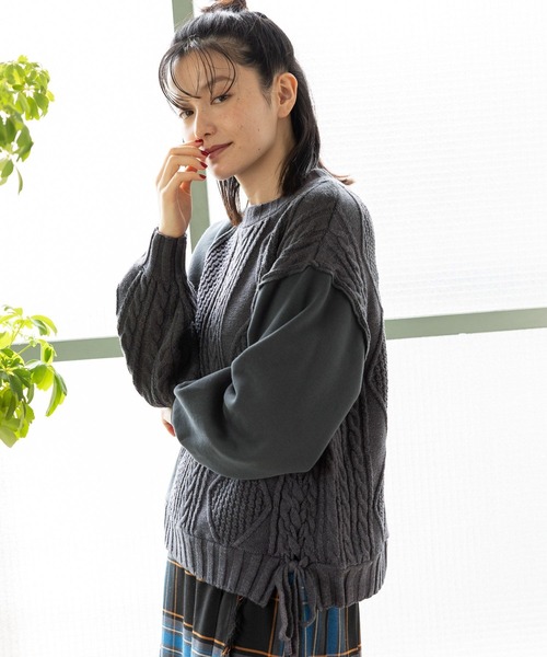 niko　おまとめ niko and ｜無地ジャカードニットポロシャツ | Rakuten