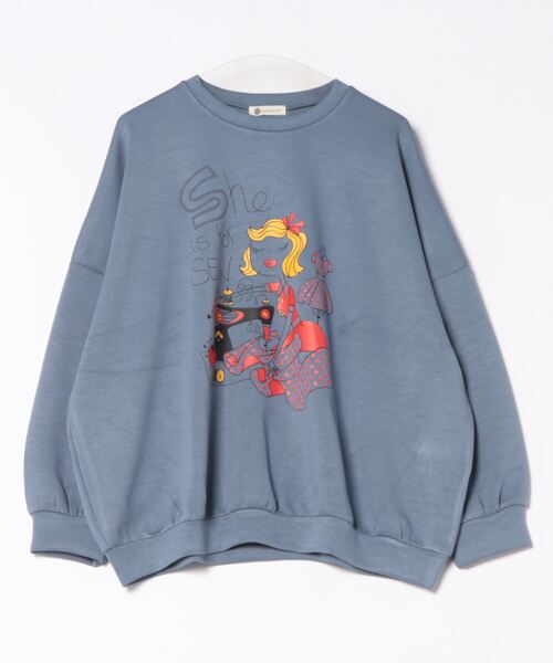 セール】(BD)【BARNDOOR】ダンボールニット ミシンガール