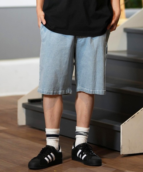 DC(ディーシー)の「DC/ディーシー デニムショーツ/ハーフパンツ ワイドシルエット DWS251077(その他パンツ・メンズ・インディゴブルー/ライトインディゴブルー/ライトブラック・XL/L/M)」の17枚目の写真
