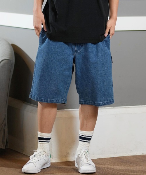 DC(ディーシー)の「DC/ディーシー デニムショーツ/ハーフパンツ ワイドシルエット DWS251077(その他パンツ・メンズ・インディゴブルー/ライトインディゴブルー/ライトブラック・XL/L/M)」の10枚目の写真