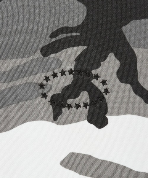 AFB（エーエフビー）の「AFB/エーエフビー/FUR ZIP HOODIE（パーカー・メンズ・グレー・M/L）」の4枚目の写真