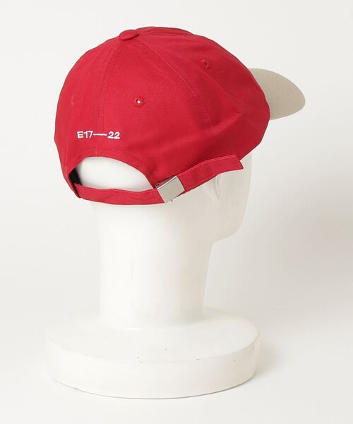 JACKROSE(ジャックローズ)の「EMIS-TWO TONE COLOR LOGO BALL CAP(キャップ・メンズ・ベージュ/ホワイト/レッド/ブラック・FREE)」の5枚目の写真