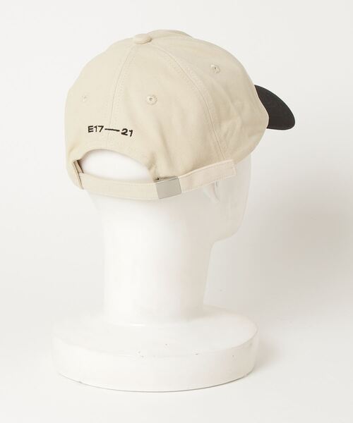 JACKROSE(ジャックローズ)の「EMIS-TWO TONE COLOR LOGO BALL CAP(キャップ・メンズ・ベージュ/ホワイト/レッド/ブラック・FREE)」の6枚目の写真
