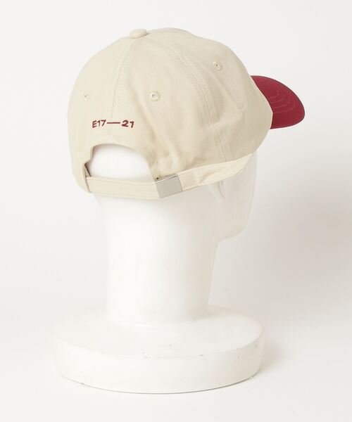 JACKROSE(ジャックローズ)の「EMIS-TWO TONE COLOR LOGO BALL CAP(キャップ・メンズ・ベージュ/ホワイト/レッド/ブラック・FREE)」の7枚目の写真