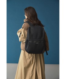 EDITA. | EDITA./エディータ 軽量 大容量 約18L 洗濯機で洗える メッシュ ファスナー付き A4 ノートパソコン 収納可能 リュックサック バックパック(バックパック/リュック)
