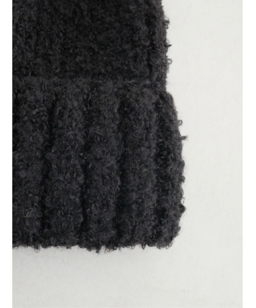 TRUNC(トランクエイティーエイト)の「Soft Knit Beanie(ニットキャップ/ビーニー・レディース・ブラック/ベージュ/グレー・FREE)」の14枚目の写真