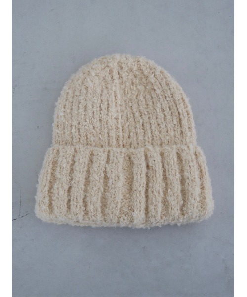 TRUNC(トランクエイティーエイト)の「Soft Knit Beanie(ニットキャップ/ビーニー・レディース・ブラック/ベージュ/グレー・FREE)」の15枚目の写真